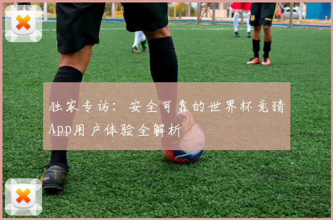 独家专访：安全可靠的世界杯竞猜App用户体验全解析