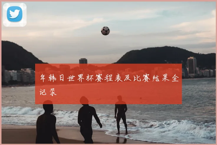 年韩日世界杯赛程表及比赛结果全记录